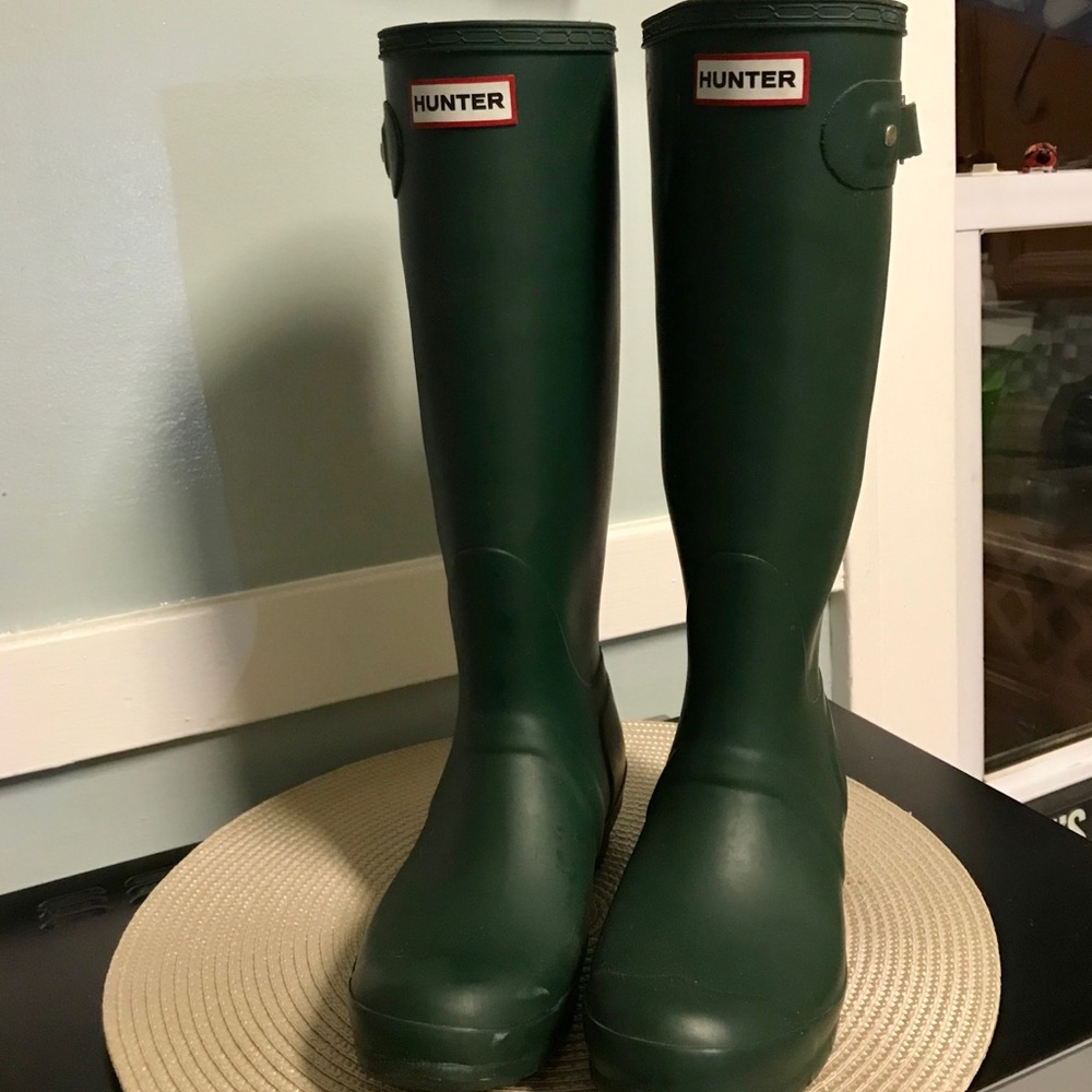 HUNTER Women’s Original Tall Rain Boot INCL socks